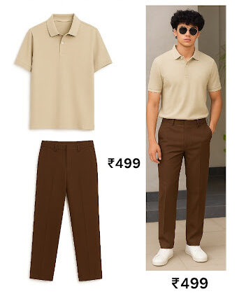 👉 “Men’s Dark Brown Shirt with Grey Jeans – Stylish Dating Outfit 2025”